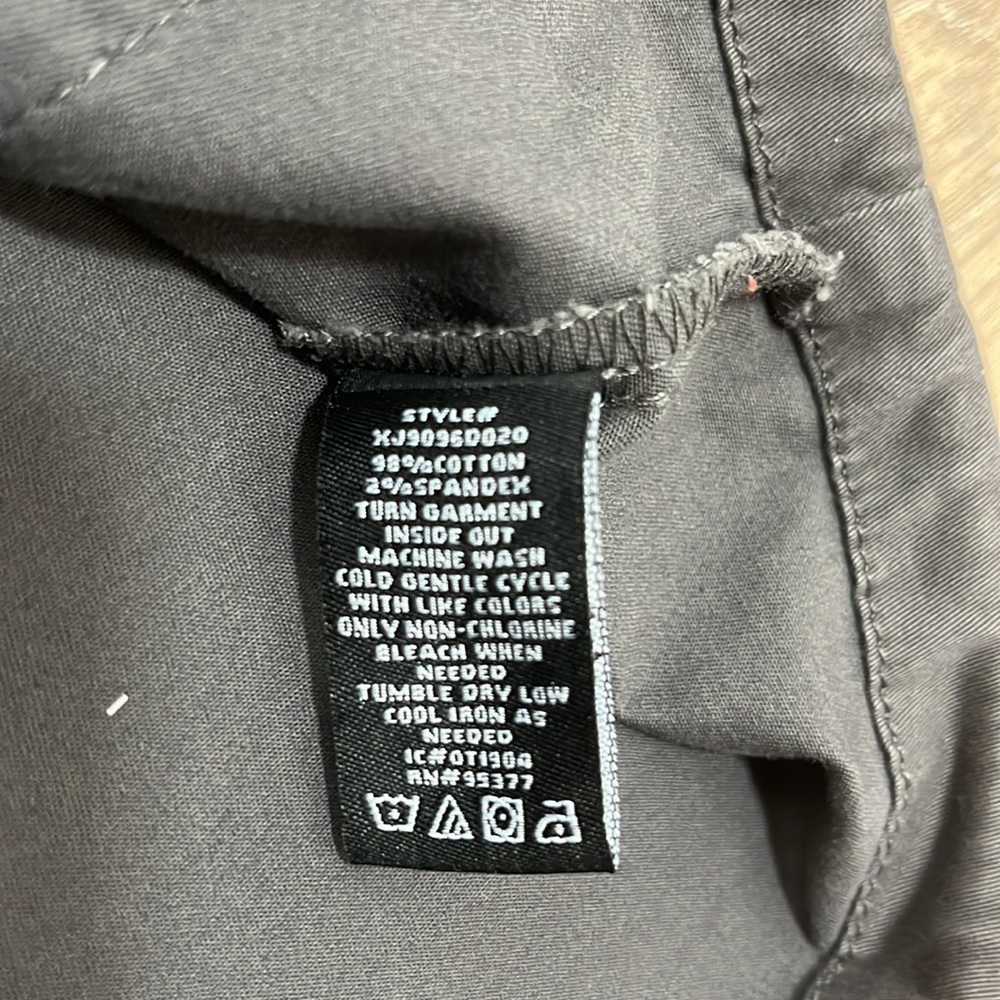 Sanctuary Los Angeles Charcoal Gray Lightweight Jacket with Pockets Button Up S - Picture 12 of 13